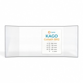 Vitre Kago GOLIATH BR2 - Verre Prismatique pour insert