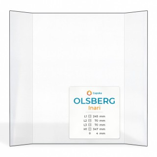 Olsberg INARI Glass - Prismatic Panel for Wood Burning Stove