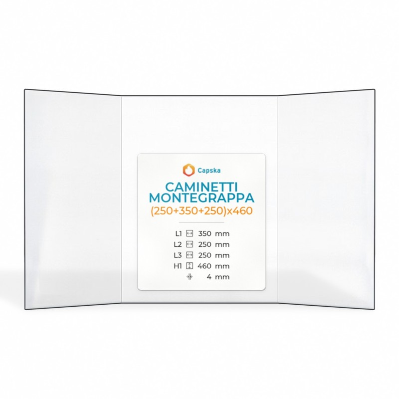 Vitre Caminetti Montegrappa - Verre Prismatique pour insert