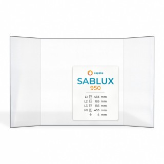 Vetro Sablux 950 - Vetro Prismatico per stufa a legna