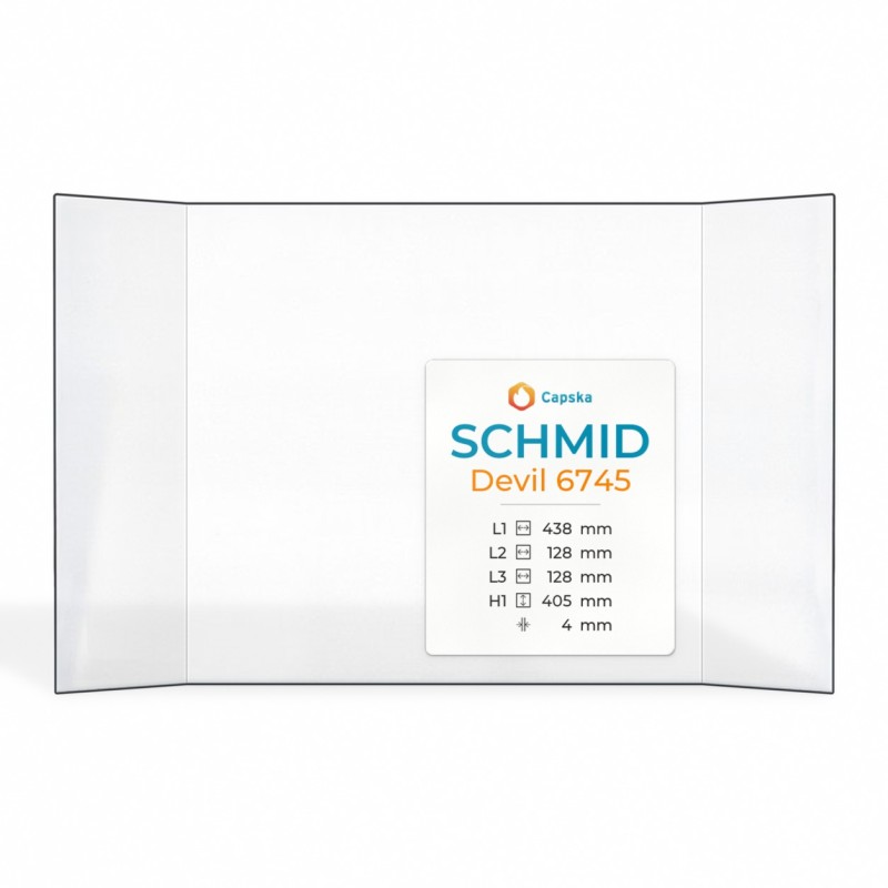 Vitre Schmid DEVIL 6745 - Verre Prismatique pour insert