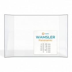Wamsler PANORAMIC Glas - Prismatisch Kaminglas für Kaminofen