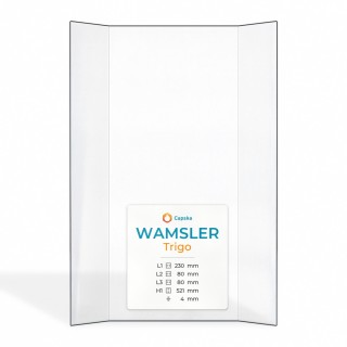 Wamsler TRIGO Glass Panel - Prismatic Design