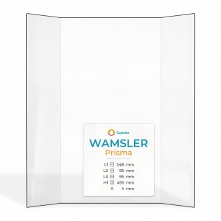 Wamsler PRISMA Glass - Prismatic Glass Panel for Wood Burning Stove