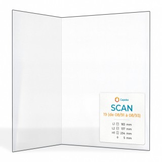 Vetro Scan 19 (1991/1993) - Vetro Piegato per stufa a legna