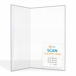 Vetro Scan 19 (1993/1998) - Vetro Piegato per stufa a legna