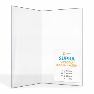 Vetro Supra VICTORIA - Vetro Piegato per stufa a legna
