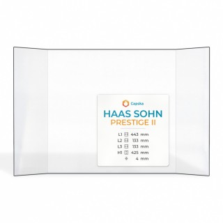 Haas Sohn PRESTIGE II Glass - Prismatic Panel for Fireplace Insert