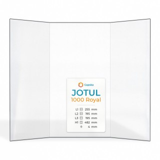 Vitre Jotul 1000 ROYAL - Verre Prismatique pour insert
