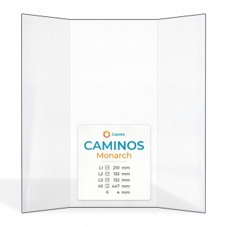 Vetro Caminos Monarch - Vetro Prismatico per stufa a legna