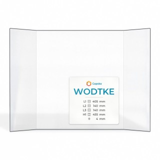 Wodtke LEVANTINO HK 04 Glass - Prismatic Fireplace Insert Panel