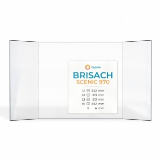 Vitre Brisach SCENIC 970 - Verre Prismatique pour insert