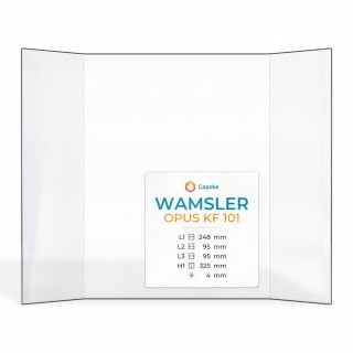 Vetro Wamsler OPUS KF 101 - Vetro Prismatico per stufa a legna