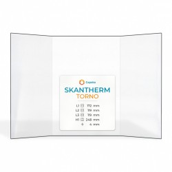Vetro Skantherm TORNO - Vetro Prismatico per stufa a legna