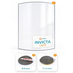Invicta LAOS - Pack Vitre Courbe + Joints