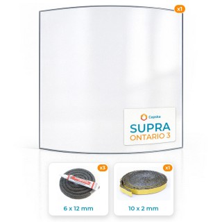Vetro Supra ONTARIO 3 - Resistente a 800°C