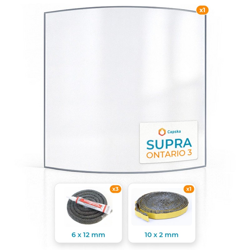 SUPRA ONTARIO 3 - Paket: Glas + Dichtung