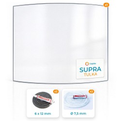 Supra TULKA - Pack Vitre Courbe + Joints