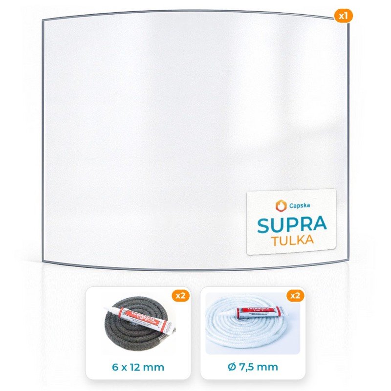 Vetro Supra TULKA - Resistente fino a 800°C