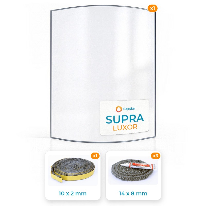 Supra LUXOR Curved Glass Panel Pack - Order Online