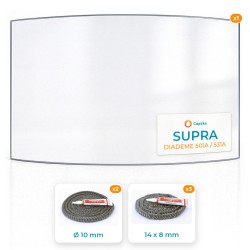 Supra DIADEME 501A / 531A - Vetro + Guarnizione