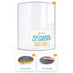 Richard Le Droff MENUIRES / MENUIRES 2 - Pack Vitre Courbe + Joints