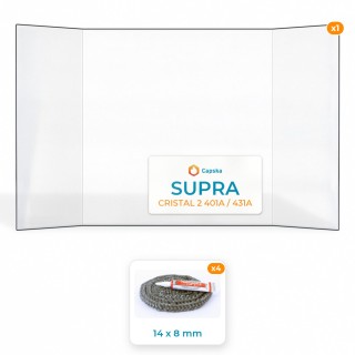 Buy Supra CRISTAL 2 401A / 431A Glass Panel Online