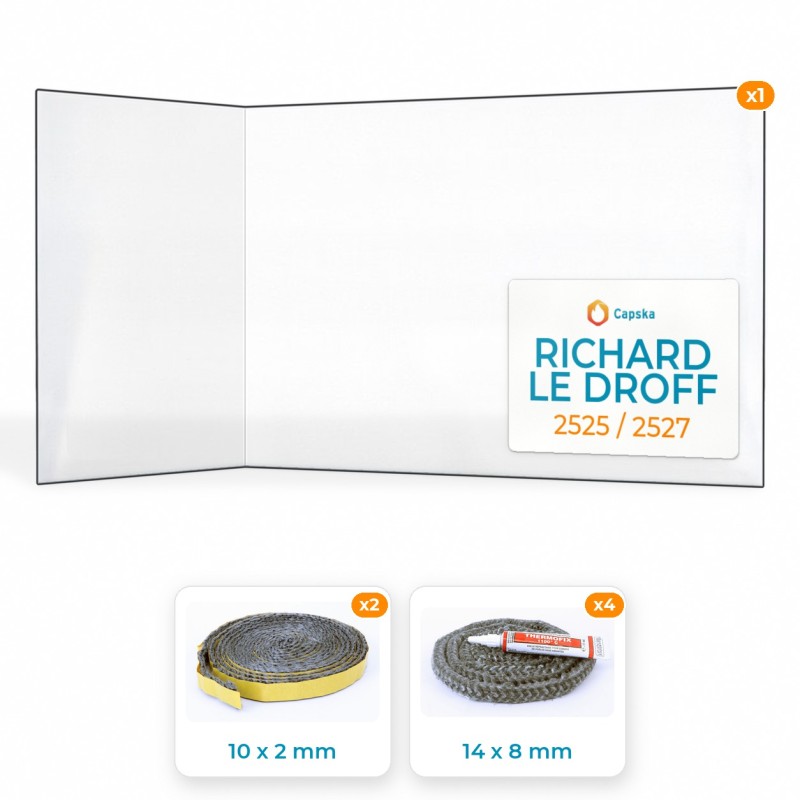 Richard Le Droff 2525 / 2527 Glass Panel Pack