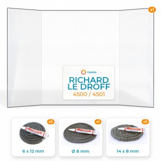 Pack Vitre Prismatique Richard Le Droff 4500/4501 avec Joints
