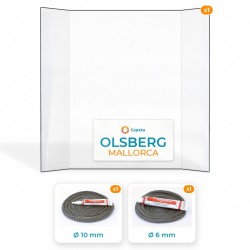 Olsberg MALLORCA - Prismatic panel Pack