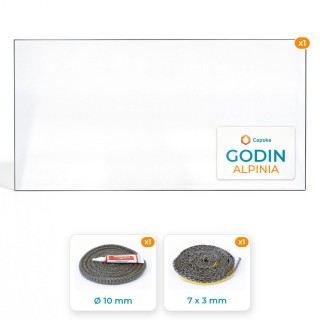 GODIN ALPINIA - Paket : Glas + Dichtung