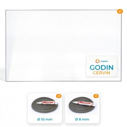 GODIN CERVIN - Paket : Glas + Dichtung