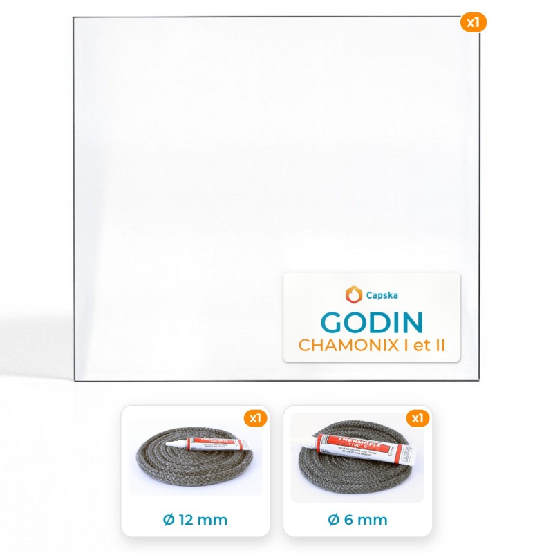 Godin CHAMONIX I et II Glass Panel Pack