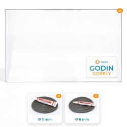 GODIN GORELY - Paket : Glas + Dichtung