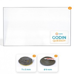 Godin QUESSOY - Pack Vitre Rectangle + Joints
