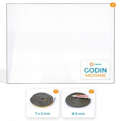 GODIN MEDIANE - Paket : Glas + Dichtung