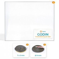 Godin PANORAMIQUE 855 (side glass) - Rectangular panel Pack