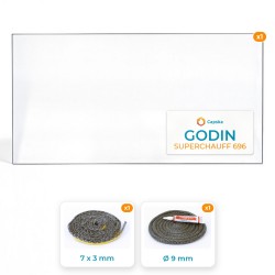Godin SUPERCHAUFF 696 (side glass) - Rectangular panel Pack