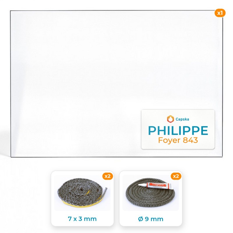 Philippe FOYER 843 Glass Panel - Order Online