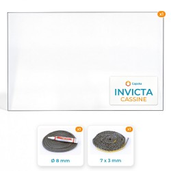 INVICTA CASSINE - Paket : Glas + Dichtung