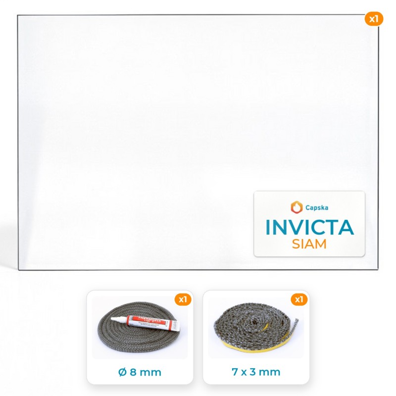 Vetro Invicta SIAM - Resistente fino a 800°C