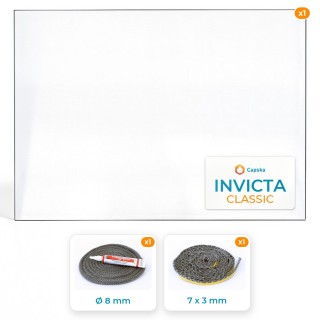 Vetro Invicta CLASSIC - Resistente fino a 800°C
