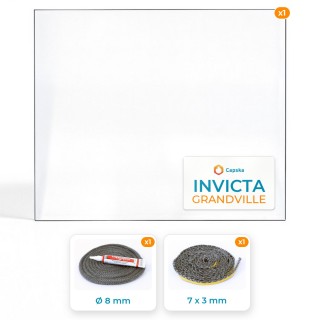 INVICTA GRANDVILLE - Paket : Glas + Dichtung