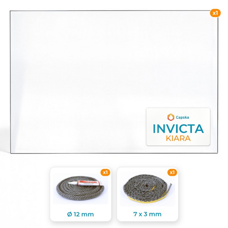 INVICTA KIARA - Paket: Glas + Dichtung