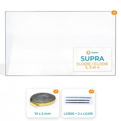 Supra ELODIE / ELODIE 2, 3 et 4 - Vetro + Guarnizione