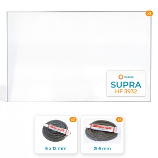 Vetro Supra HF 3932 - Resistente fino a 800°C