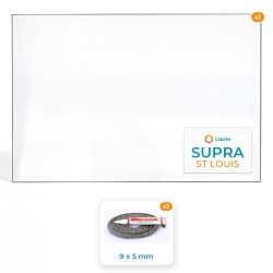 SUPRA ST LOUIS - Paket : Glas + Dichtung