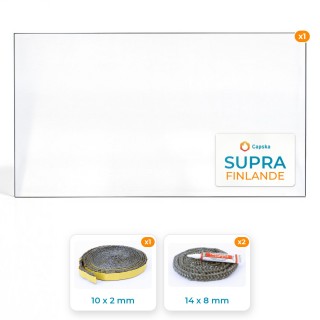SUPRA FINLANDE - Glas und Dichtungspaket