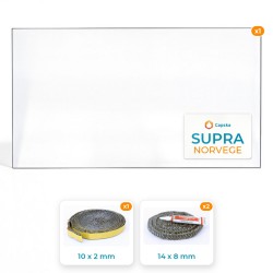 SUPRA NORVEGE - Paket : Glas + Dichtung