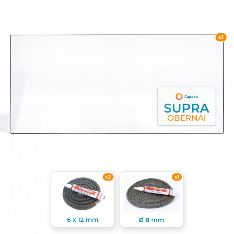 SUPRA OBERNAI - Paket : Glas + Dichtung